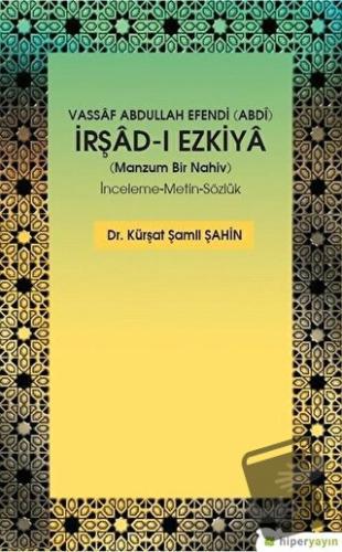 Vassaf Abdullah Efendi Abdi İrşad-ı Ezkiya - Manzum Bir Nahiv - Kürşat