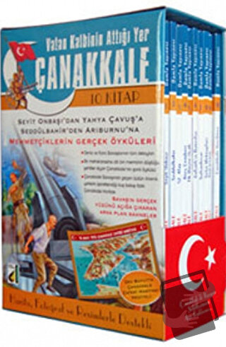 Vatan Kalbinin Attığı Yer Çanakkale (10 Kitap Takım) - Sara Gürbüz Öze