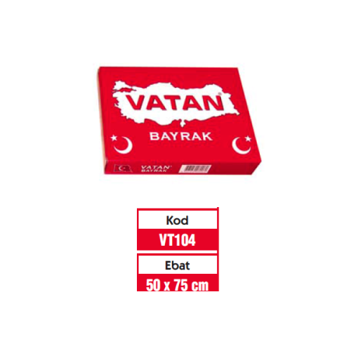 Vatan Türk Bayrağı 50X75 Vt104 - - Vatan - Fiyatı - Yorumları - Satın 