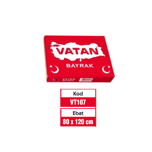 Vatan Türk Bayrağı 80X120 Vt107 - - Vatan - Fiyatı - Yorumları - Satın