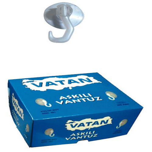 Vatan Vantuz Kancalı 200 Lü Küçük 401 - 200'lü Paket - - Vatan - Fiyat