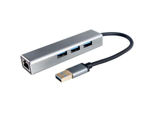 Vcom Dh312A Usb 3.0 To Usb3.0-3+Rj45 Çoklayıcı - - Vcom - Fiyatı - Yor