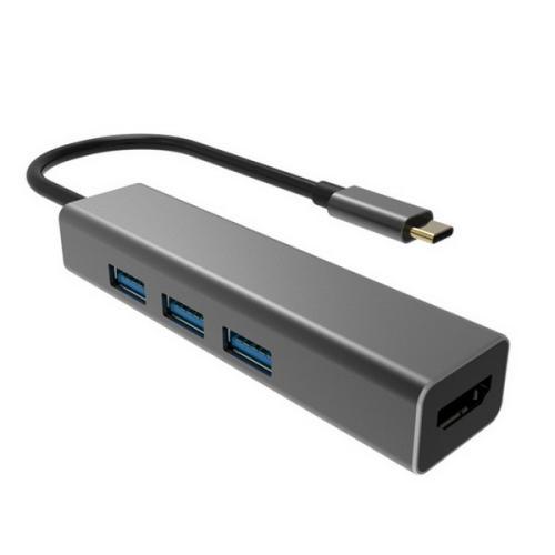 Vcom Dh318 Type-C To Usb 3.0-3 Hdmi Çevirici - - Vcom - Fiyatı - Yorum