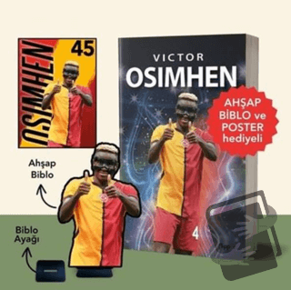 Victor Osimhen - Biblo ve Poster Hediyeli! - Kerem Tek - Flipper Yayın