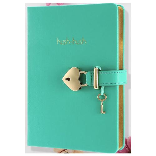 Vj Defter Hush Hush Kilitli 13X18 80 Gr 160 Yp Çizgili Lila 1333 - - V