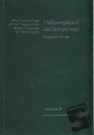 Volume 9: Philosophical Anthropology (Ciltli) - Stephen Voss - Türkiye