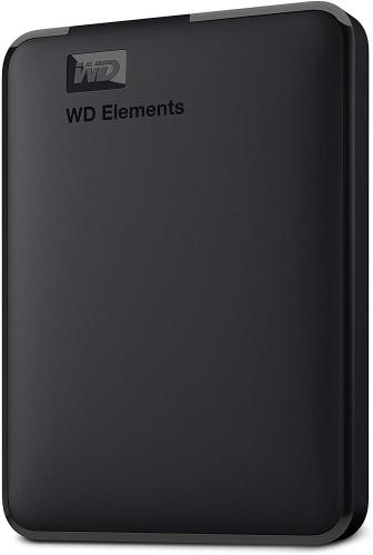 Wd 5Tb Elements Portable External Hard Drive, Usb 3.0 - Wdbu6Y0050Bbk-