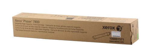 Xerox 106R01571 Phaser 7800 Yüksek Kapasite Magenta Kırmızı Toner 17.2