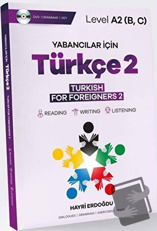 Yabancılar İçin Türkçe 2 - Türkish For Foreigners 2 - Hayri Erdoğdu - 