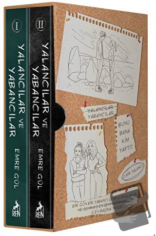 Yalancılar ve Yabancılar Serisi Kutulu Set - Emre Gül - Ren Kitap - Fi