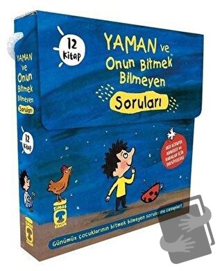 Yaman ve Onun Bitmek Bilmeyen Soruları Set (12 Kitap) - Gwenaelle Boul