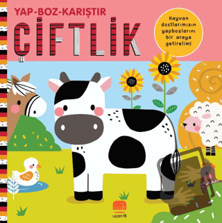 Yap Boz Karıştır - Çiftlik - Rebecca Weerasekera - Uçan Fil Yayınları 