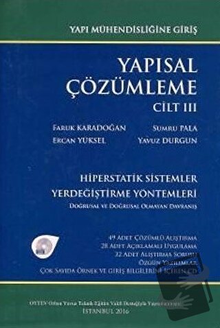 Yapısal Çözümleme Cilt 3 (Ciltli) - Ercan Yüksel - Birsen Yayınevi - F