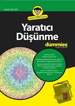 Yaratıcı Düşünme - David Cox - Nobel Yaşam - Fiyatı - Yorumları - Satı