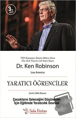 Yaratıcı Öğrenciler - Ken Robinson - Sola Unitas - Fiyatı - Yorumları 