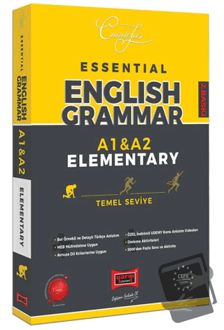 Yargı Yayınları Essential English Grammar A1 A2 Elementary Temel Seviy