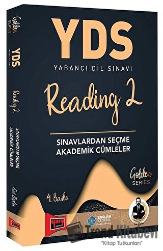 Yargı Yayınları YDS Reading 2 Sınavlardan Seçme Akademik Cümleler, Fua