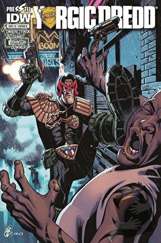 Yargıç Dredd Sayı 14 (Kapak B) - Duane Swierczynski - Presstij Kitap -