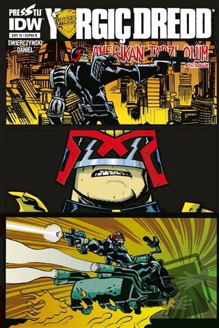 Yargıç Dredd Sayı 18 (Kapak B) - Duane Swierczynski - Presstij Kitap -