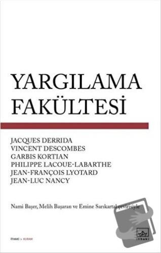 Yargılama Fakültesi - G. Kortian - İthaki Yayınları - Fiyatı - Yorumla