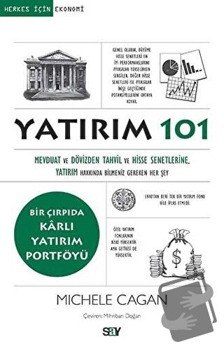 Yatırım 101 - Michelle Cagan - Say Yayınları - Fiyatı - Yorumları - Sa