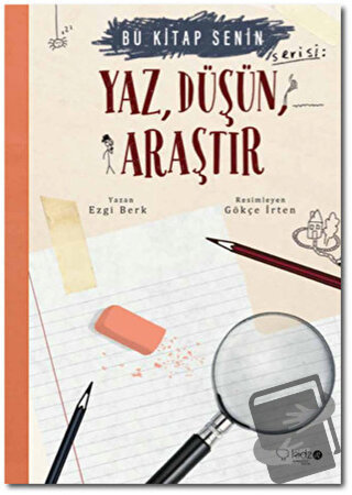 Yaz Düşün Araştır - Ezgi Berk - Redhouse Kidz Yayınları - Fiyatı - Yor