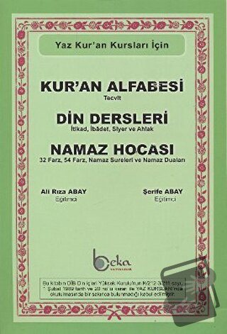 Yaz Kur’an Kursları İçin Kur’an Alfabesi - Din Dersleri - Namaz Hocası