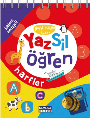 Yaz Sil Öğren - Kollektif - Çamlıca Çocuk Yayınları - Fiyatı - Yorumla