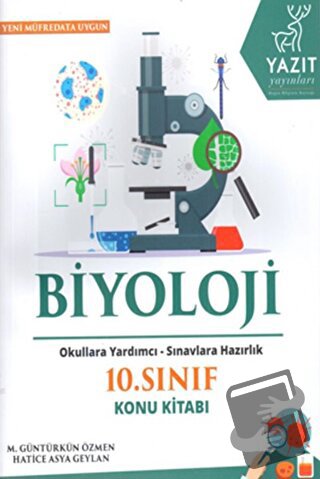 Yazıt 10. Sınıf Biyoloji Konu Kitabı - Hatice Asya Geylan - Yazıt Yayı