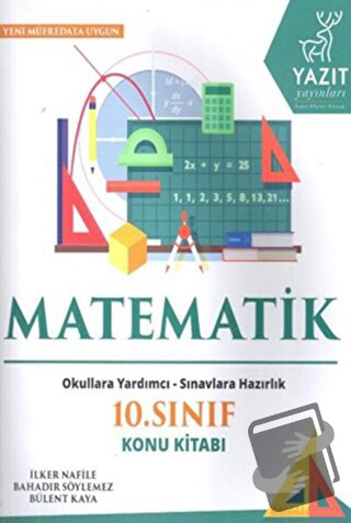 Yazıt 10. Sınıf Matematik Konu Kitabı - Bahadır Söylemez - Yazıt Yayın