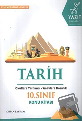 Yazıt 10. Sınıf Tarih Konu Kitabı - Ayhan Bayram - Yazıt Yayıncılık - 