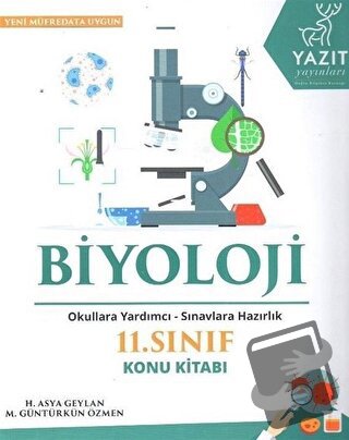 Yazıt 11. Sınıf Biyoloji Konu Kitabı - Hatice Asya Geylan - Yazıt Yayı