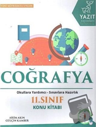 Yazıt 11. Sınıf Coğrafya Konu Kitabı - Arda Akın - Yazıt Yayıncılık - 