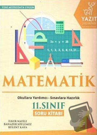 Yazıt 11. Sınıf Matematik Soru Kitabı - Bahadır Söylemez - Yazıt Yayın