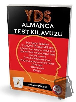 YDS Almanca Test Kılavuzu - Erdem Karabulut - Pelikan Tıp Teknik Yayın