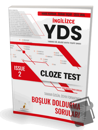 YDS İngilizce Cloze Test Issue 2 - Hakkı Kurban - Pelikan Tıp Teknik Y