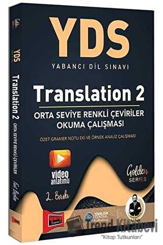 YDS Translation 2 Orta Seviye Renkli Çeviriler Okuma Çalışması, Fuat B