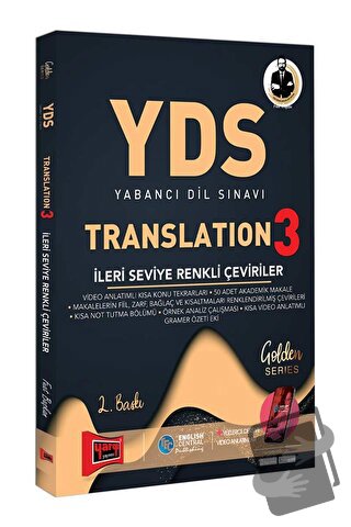 YDS Translation 3 İleri Seviye Renkli Çeviriler, Fuat Başkan, Yargı Ya