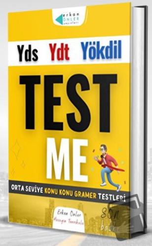 YDS YDT YÖKDİL Test Me Orta Seviye Konu Gramer Testleri - Erkan Önler 