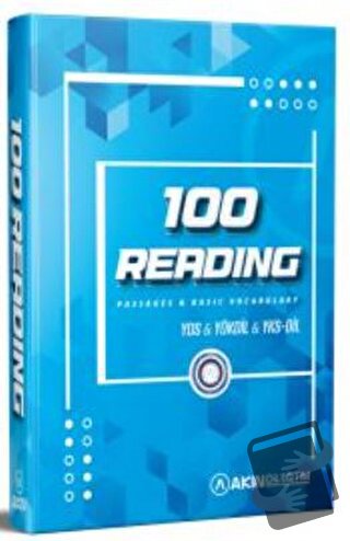 YDS YÖKDİL 100 Reading Passages Basic Vocabulary - Kolektif - Akın Dil