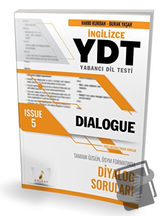 YDT İngilizce Dialogue Issue 5 - Hakkı Kurban - Pelikan Tıp Teknik Yay