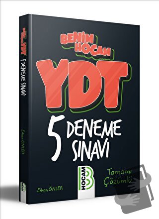 YDT Tamamı Çözümlü 5 Deneme Sınavı - Erkan Önler - Erkan Önler - Fiyat