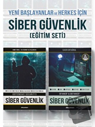 Yeni Başlayanlar ve Herkes için Siber Güvenlik Eğitim Seti (2 Kitap) -