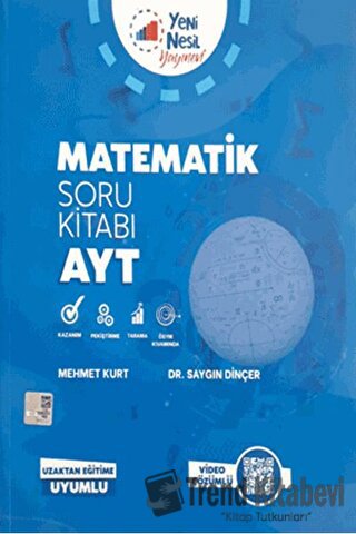 Yeni Nesil Yks Ayt Matematik Soru Kitabı, Mehmet Kurt, Yeni Nesil Yayı