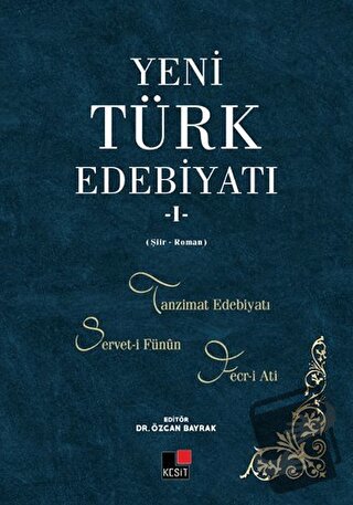 Yeni Türk Edebiyatı 1 (Şiir-Roman) - Özcan Bayrak - Kesit Yayınları - 