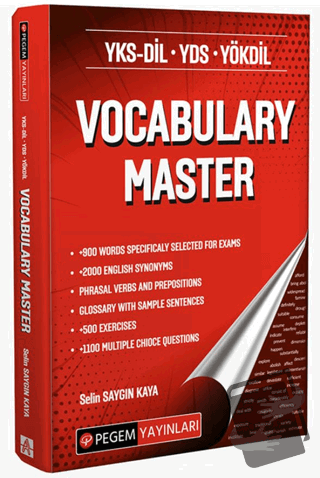 YKS-DİL YDS YÖKDİL Vocabulary Master - Kollektif - Pegem Akademi Yayın