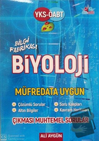 YKS - ÖABT Bilgi Fabrikası Biyoloji - Müfredata Uygun - Ali Aygün - Za