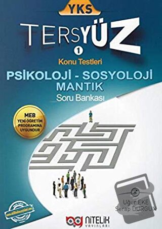 YKS TersYüz Konu Testleri Psikoloji-Sosyoloji-Mantık Soru Bankası - Se