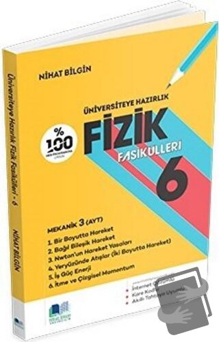 YKS TYT AYT Fizik Fasikülleri - 6, Kolektif, Nihat Bilgin Yayınları, F