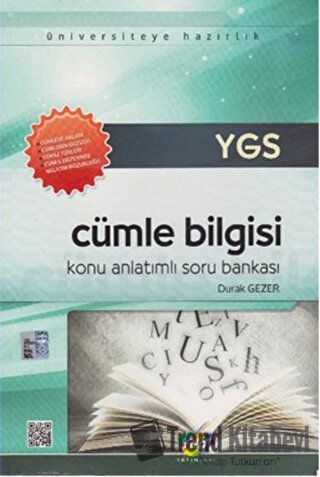 YKS-TYT Cümle Bilgisi Konu Anlatımlı Soru Bankası 1. Oturum, Durak Gez